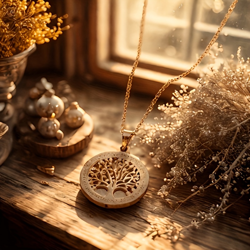 Women's Royal-Style Elegant Tree of Life Necklace